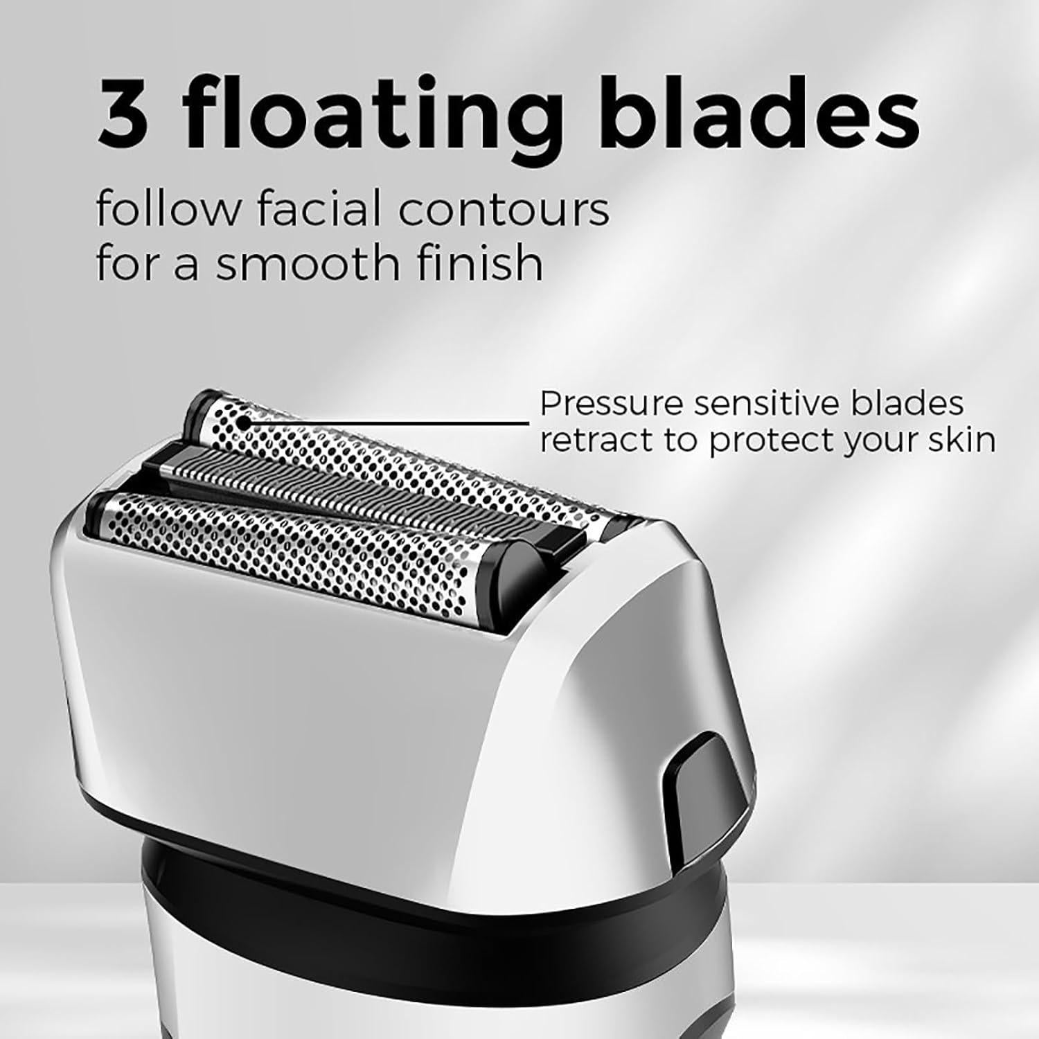 Afeitadora eléctrica Famhnto LF-TF03 impermeable 60 min