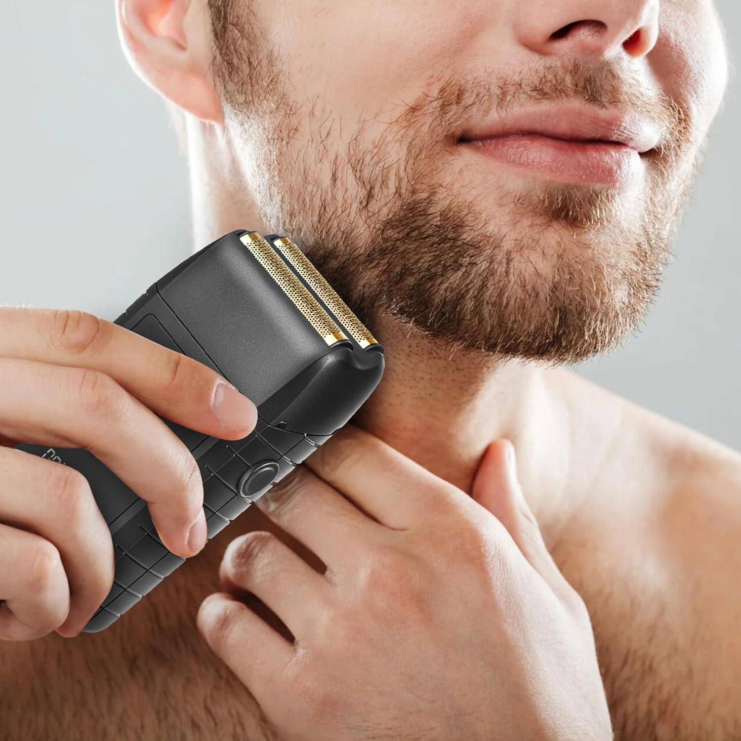 Afeitadora eléctrica JASTT 888 con cuchillas flotantes y 2 velocidades