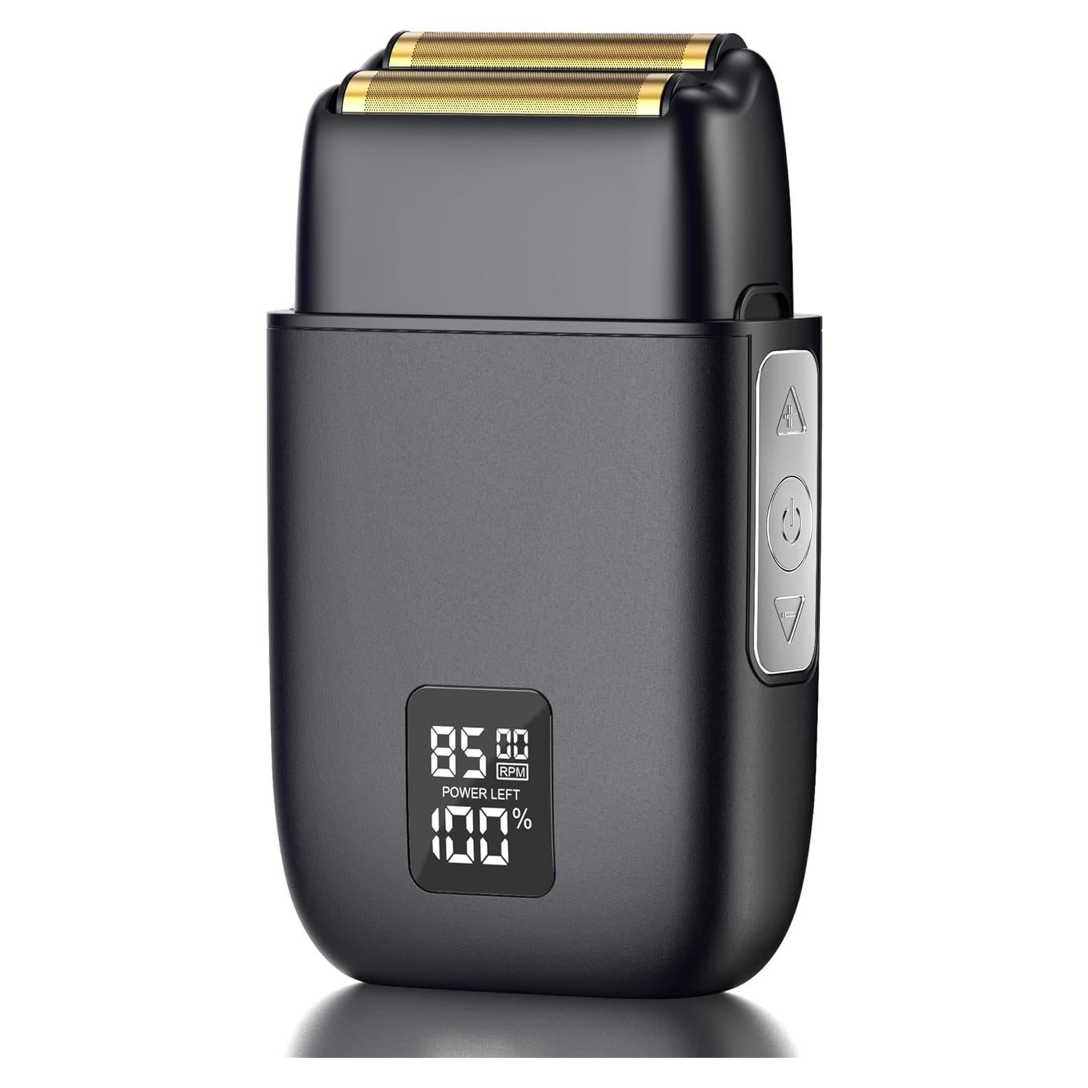 Afeitadora eléctrica Justnard a prueba de agua USB-C LED