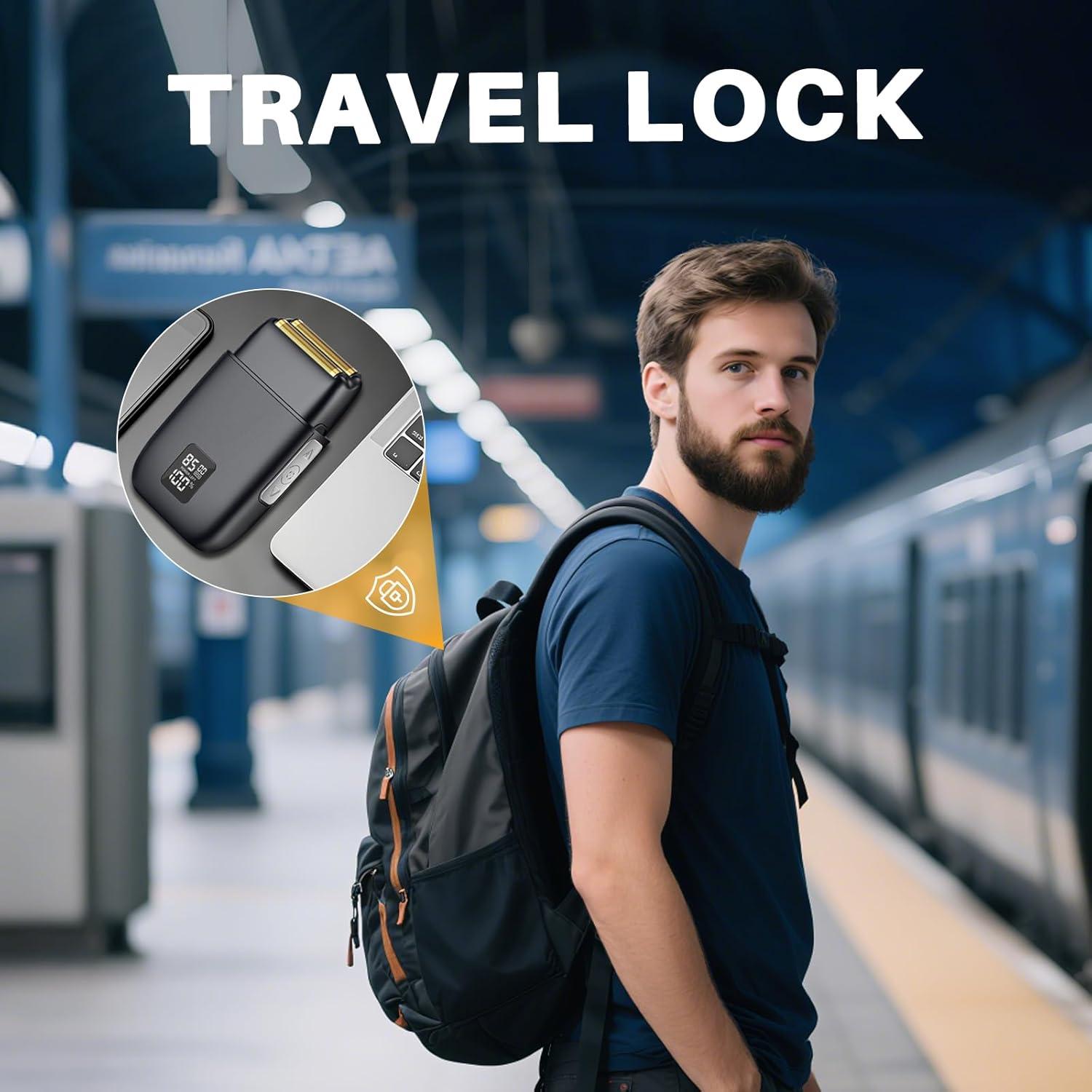 Afeitadora eléctrica Justnard a prueba de agua USB-C LED