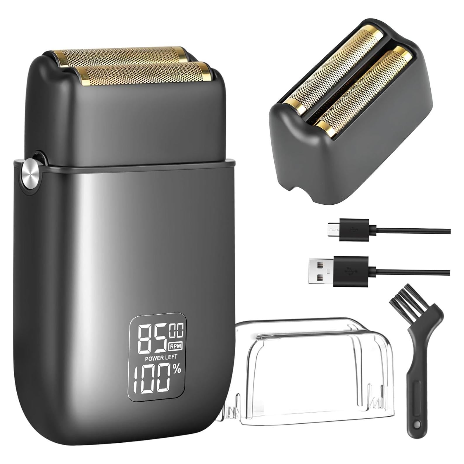 Afeitadora eléctrica Senduzll 3 velocidades IPX7 para hombres