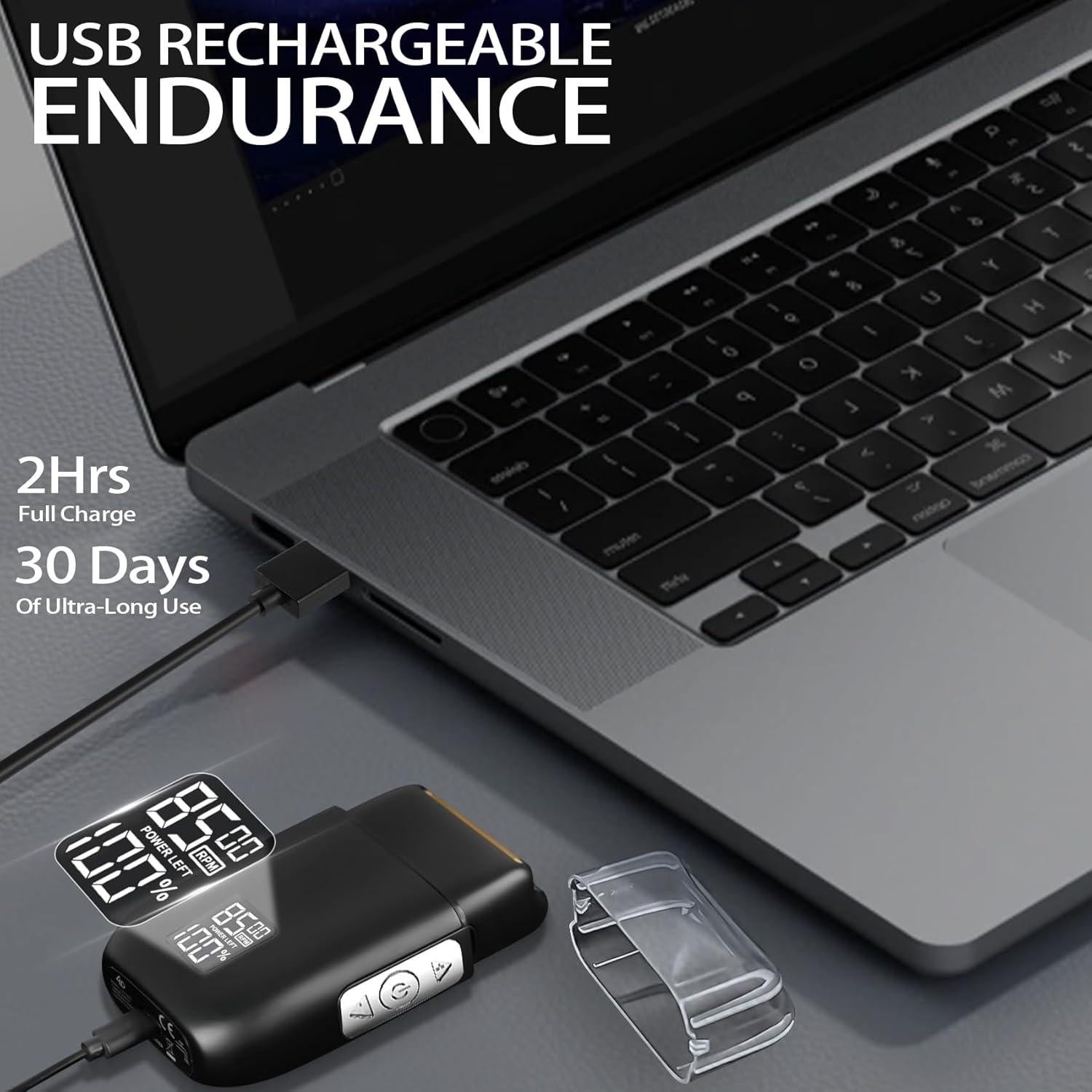 Afeitadora eléctrica Senduzll 3 velocidades IPX7 para hombres