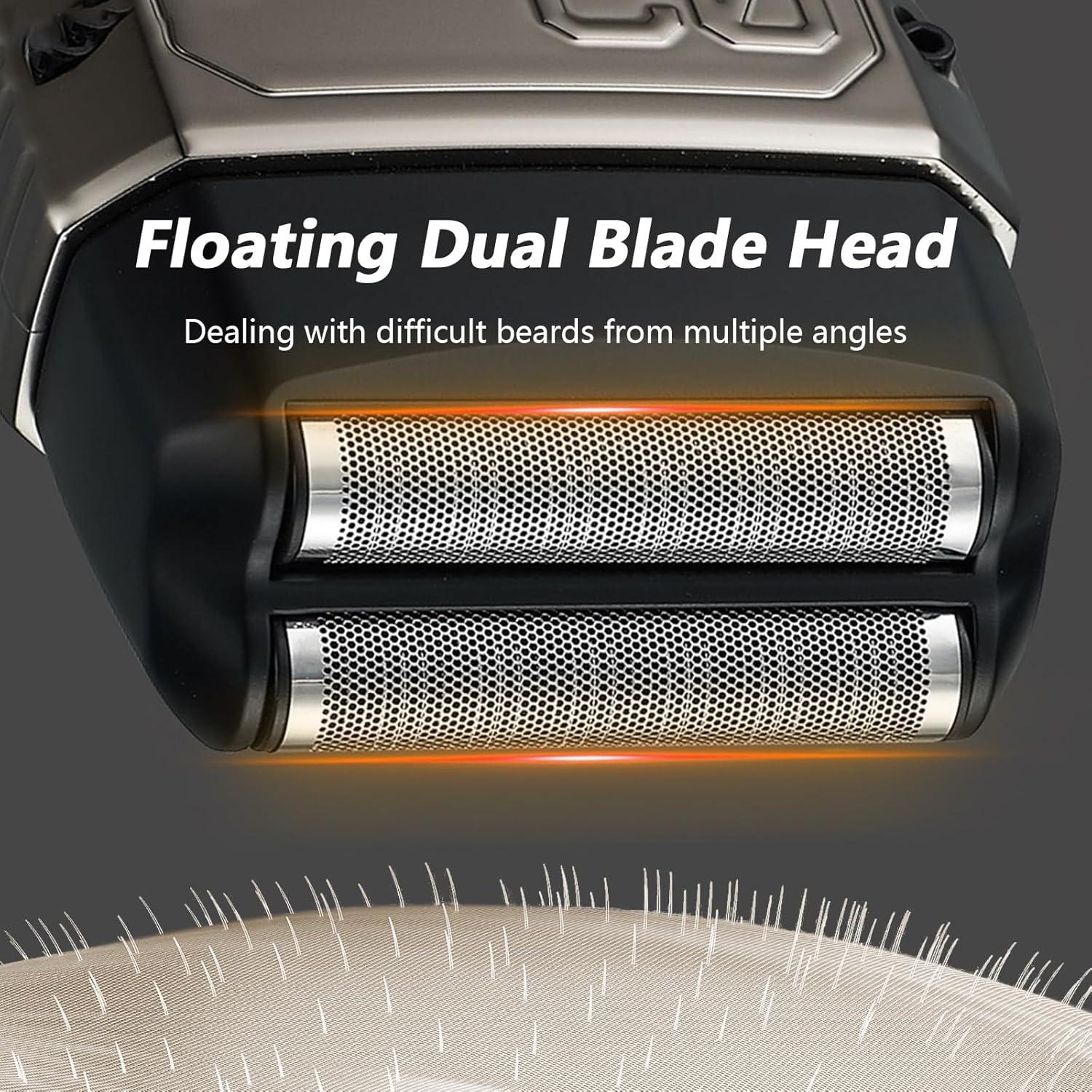 Afeitadora de Lámina NanoGroom con 2 Velocidades y LED