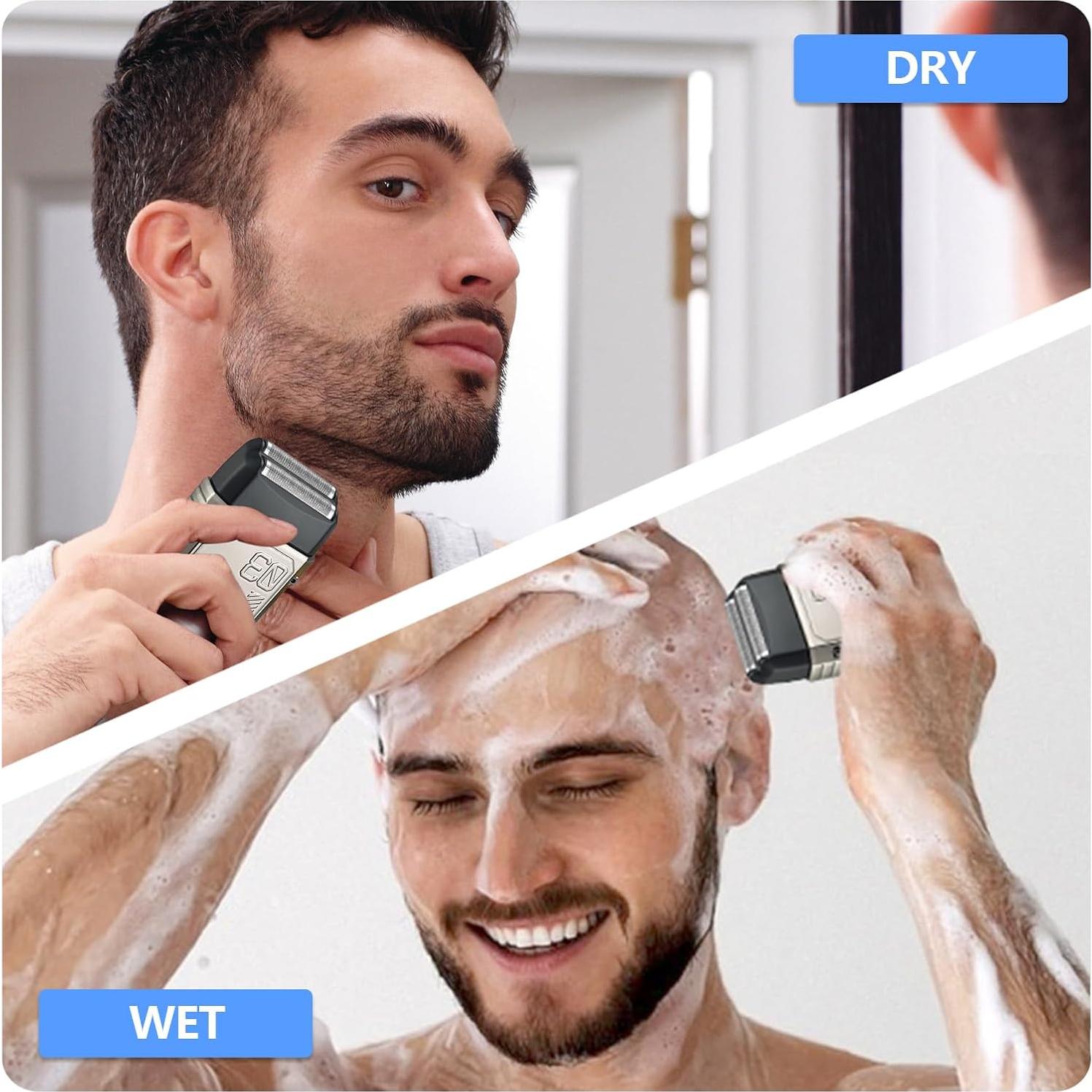 Afeitadora de Lámina NanoGroom con 2 Velocidades y LED