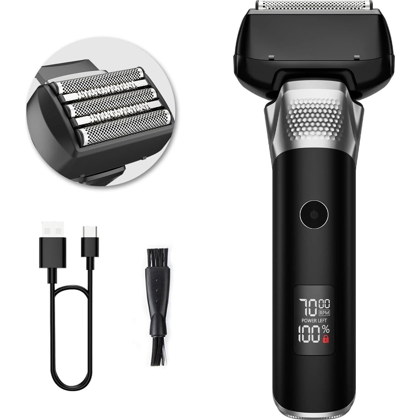 Afeitadora eléctrica RUIBO MS-2408 5 cuchillas impermeable