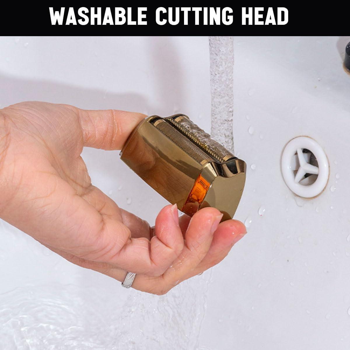 Kit Afeitadora de Lámina Hatteker 2 en 1 para Hombre