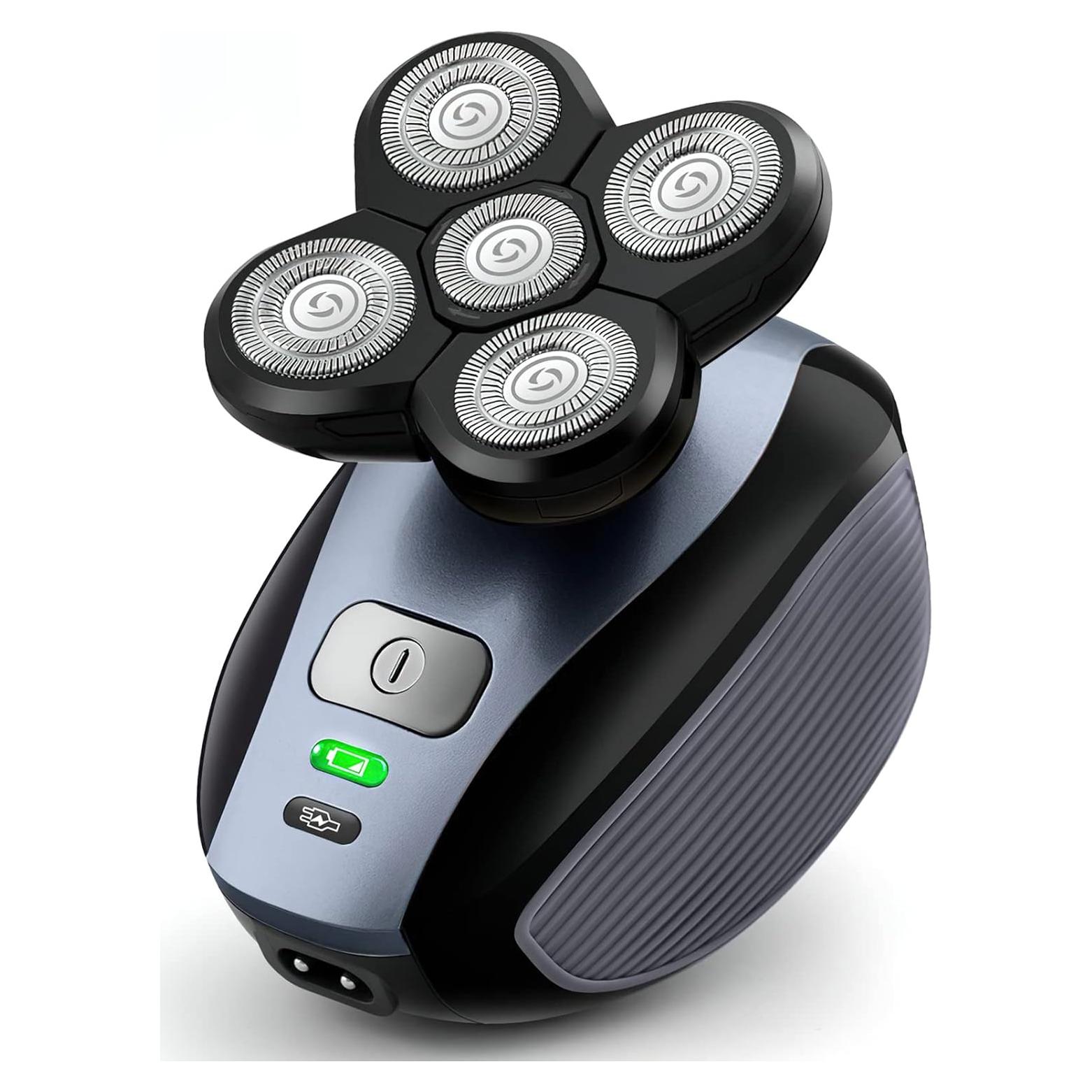 Afeitadora eléctrica Telfun 5 en 1 recargable IPX7 para hombres