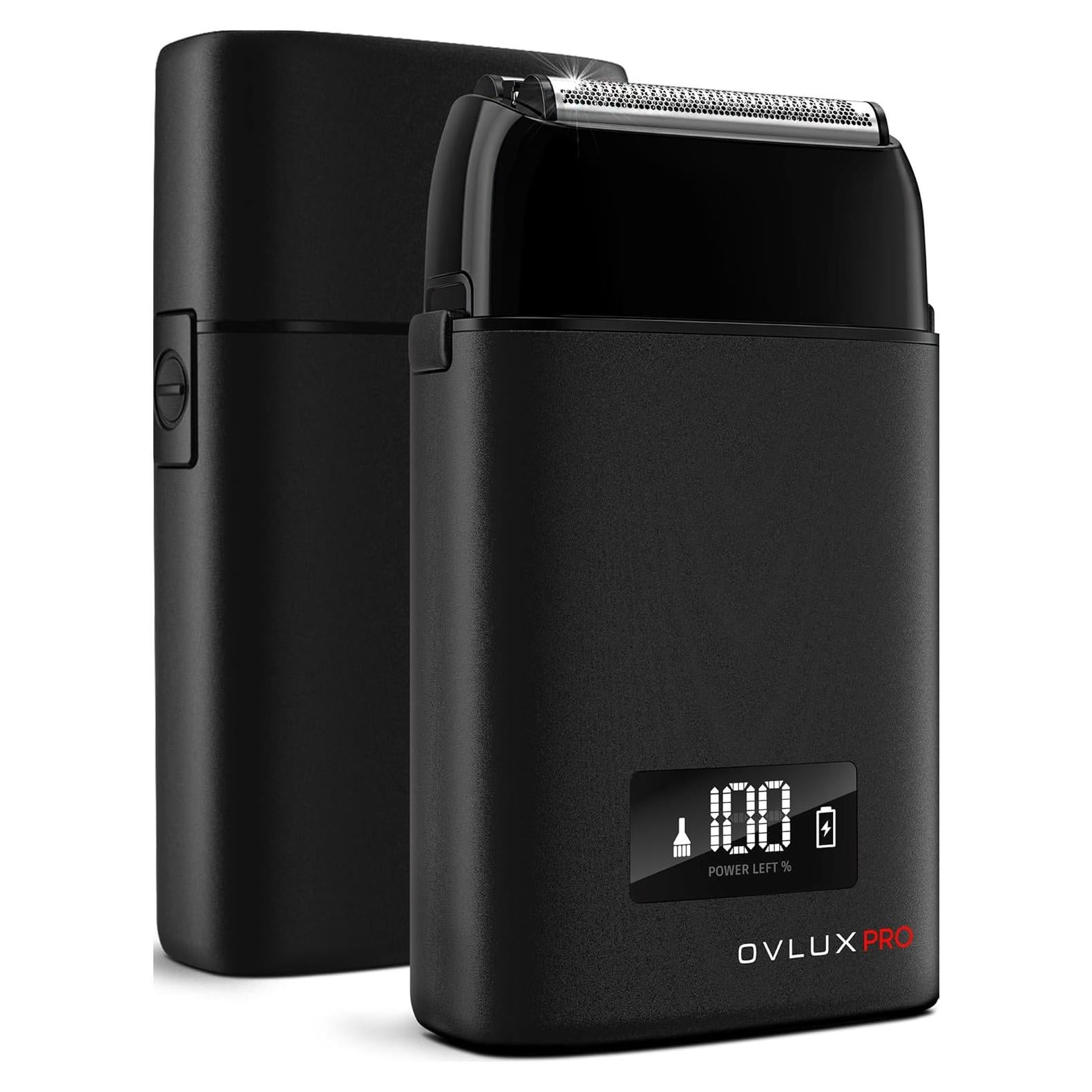 Maquinilla de Afeitar OVLUX GX1 3 Cuchillas Inalámbrica Metal