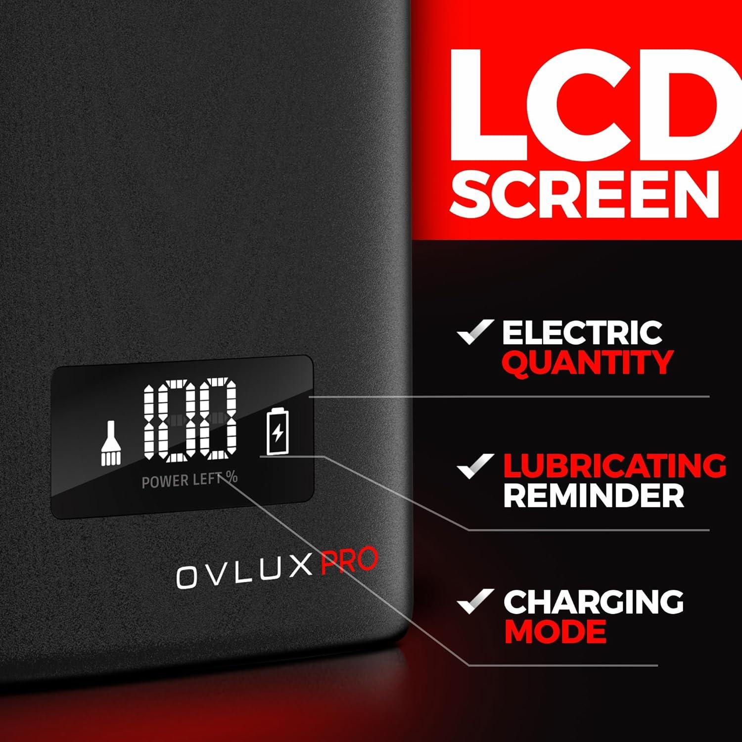 Maquinilla de Afeitar OVLUX GX1 3 Cuchillas Inalámbrica Metal