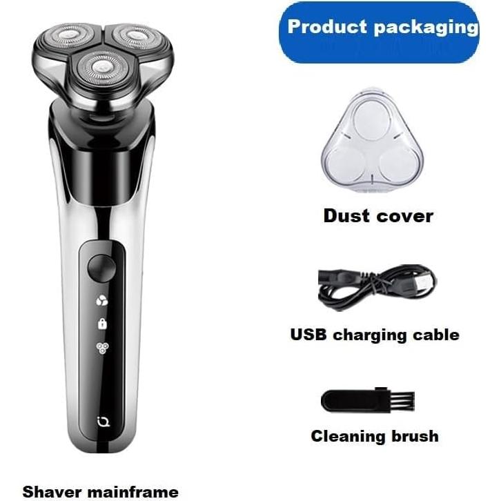 Afeitadora eléctrica Suarncor SK-5000 recargable IPX7