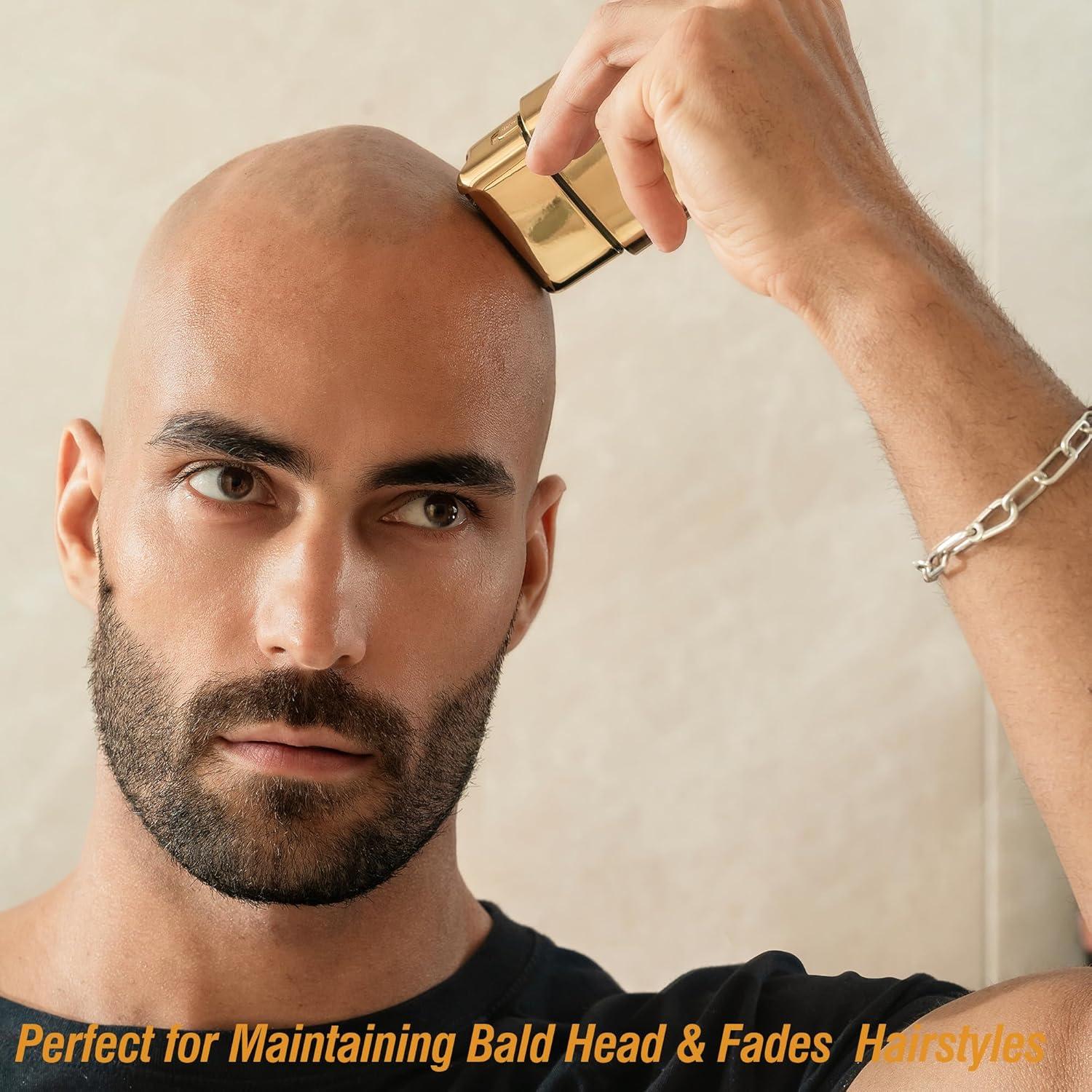 Afeitadora eléctrica Aesfee AF-8058N para hombres - Doble lámina, recargable USB-C, a prueba de agua