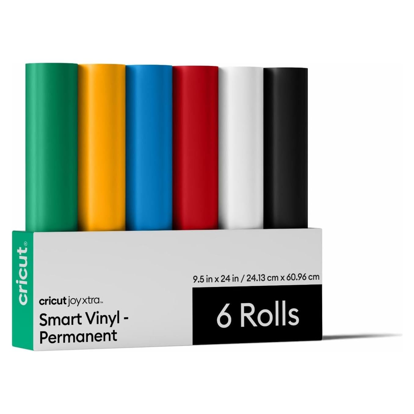 Vinilo Permanente Inteligente Cricut Joy Xtra 6 Hojas 24.1x61cm