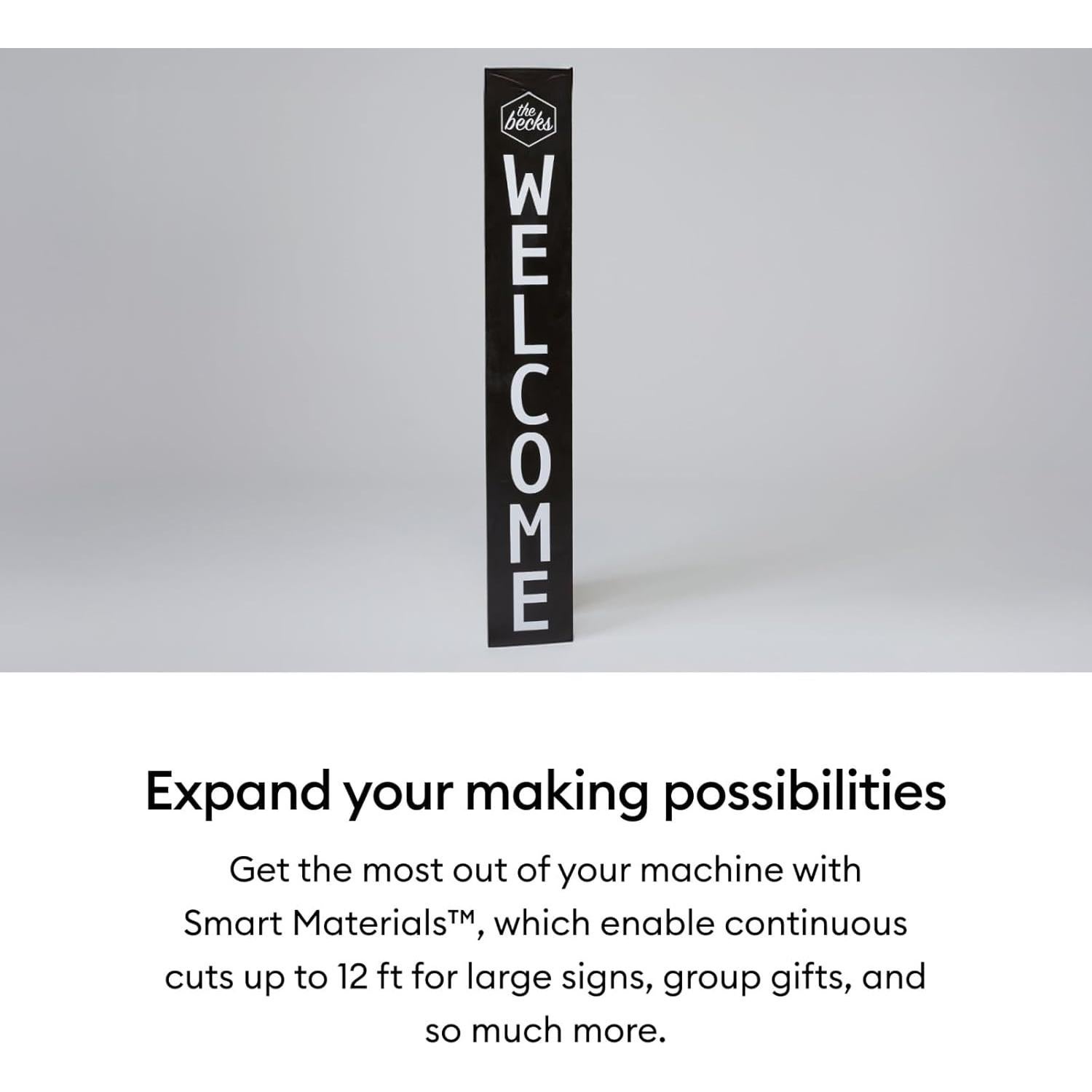 Vinilo Permanente Inteligente Cricut Joy Xtra 6 Hojas 24.1x61cm