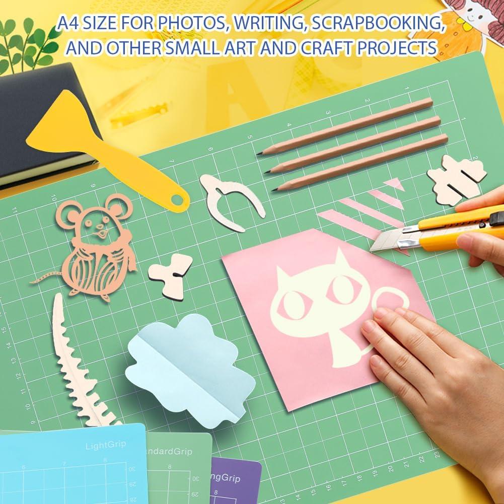 3 Mats de Corte Kryslanix para Cri-cut Joy Xtra 35.4x24cm