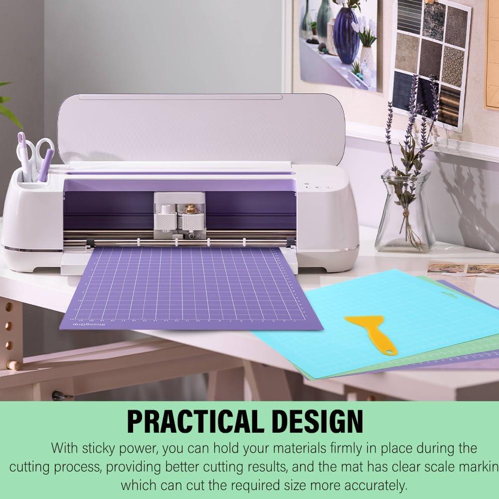 3 Mats de Corte Kryslanix para Cri-cut Joy Xtra 35.4x24cm