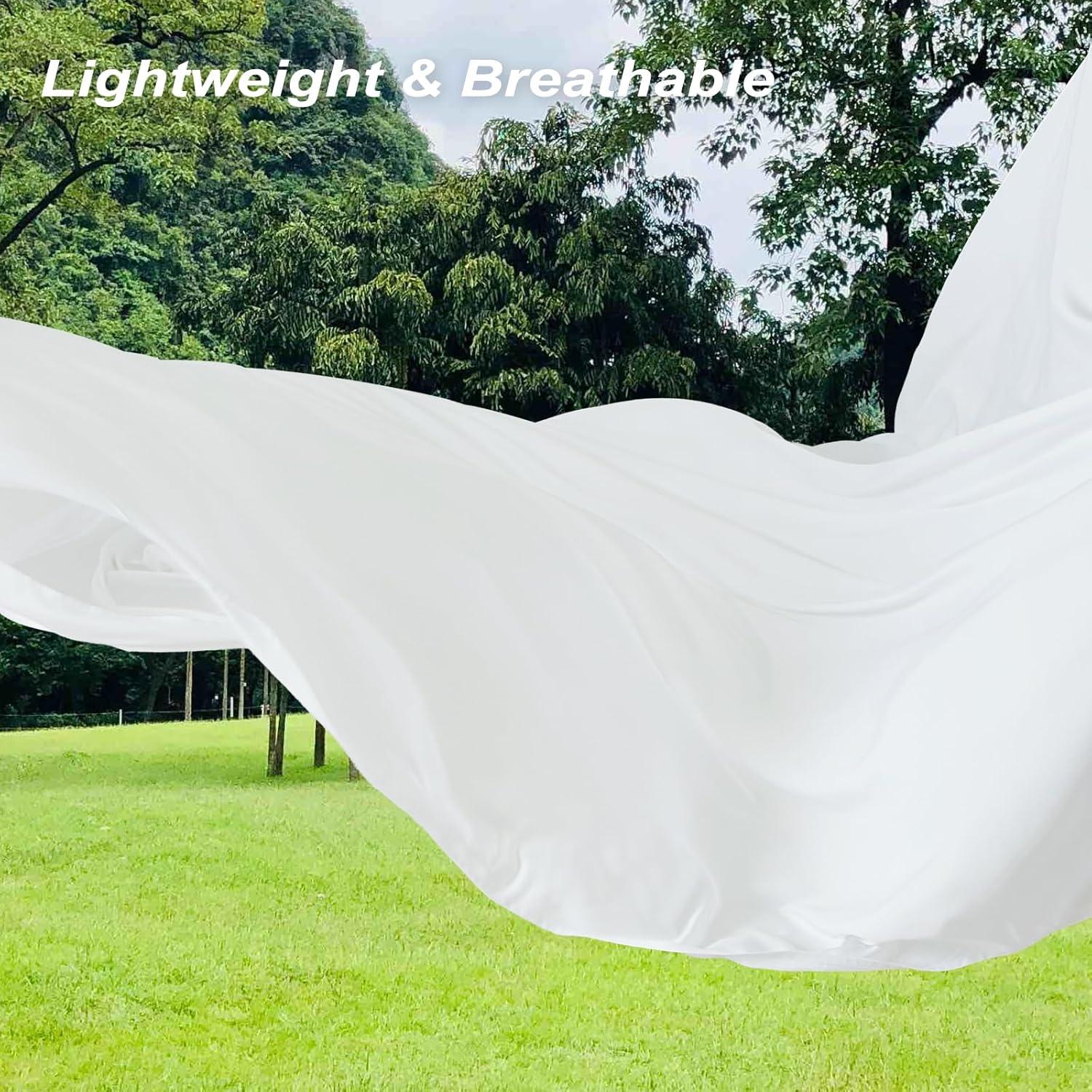 Juego de Sábanas de Enfriamiento 6PCS Queen David's Home 100% Rayón