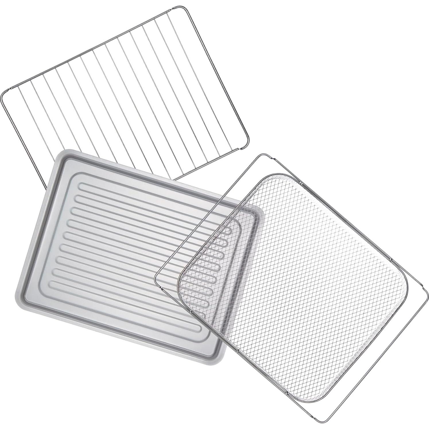 Horno Tostador y Freidora de Aire Hamilton Beach 1800W Acero Inoxidable