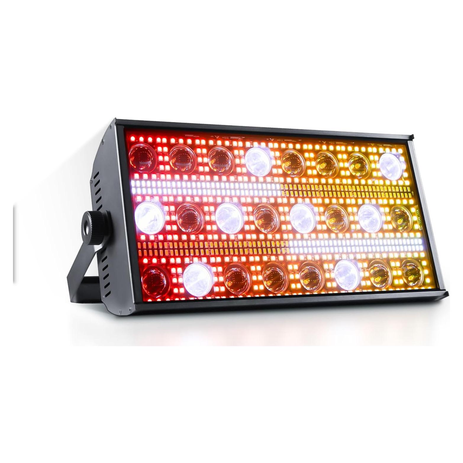 Barra de Luz Estroboscópica LED XFALIGHTS 300W RGBW DMX