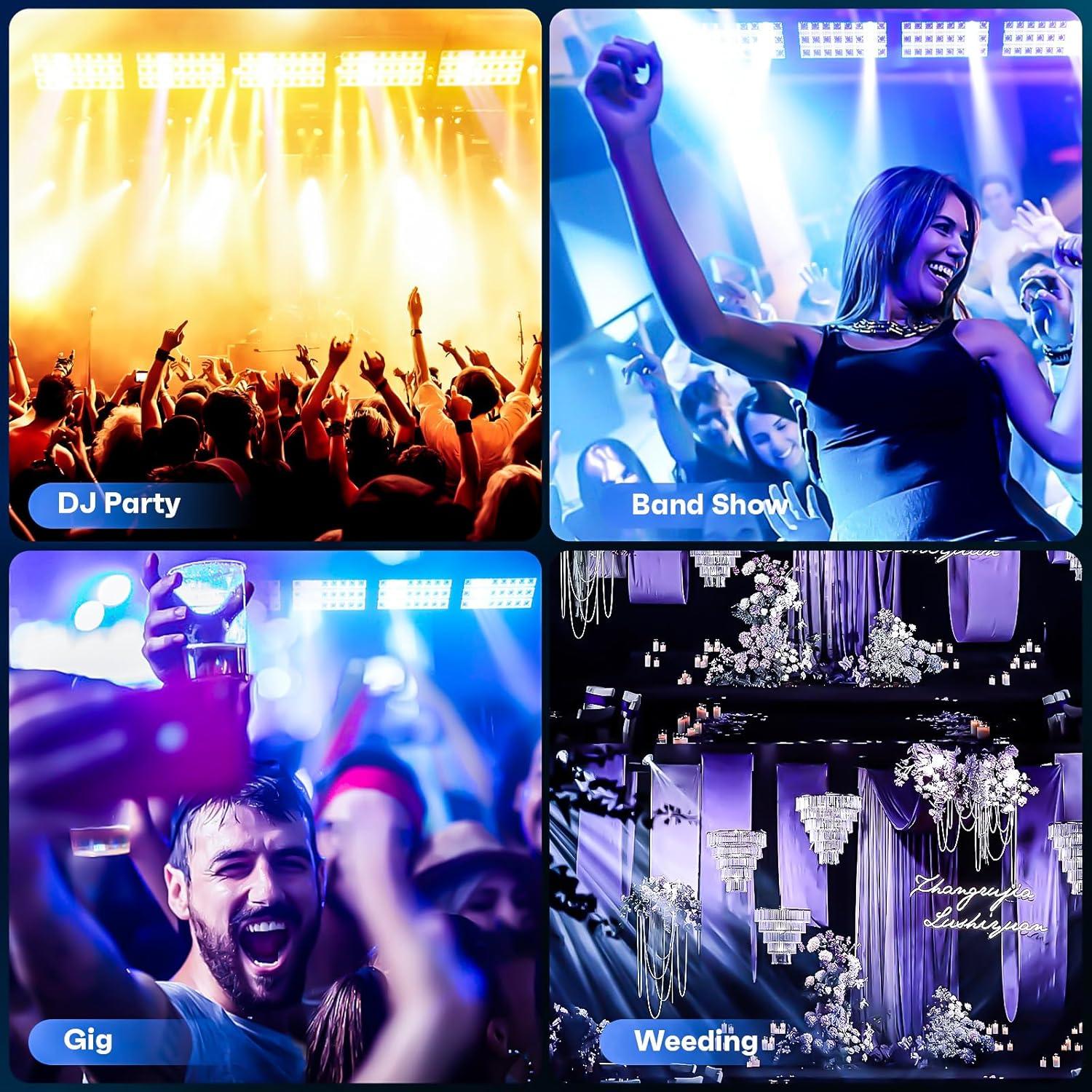 Barra de Luz Estroboscópica LED XFALIGHTS 300W RGBW DMX