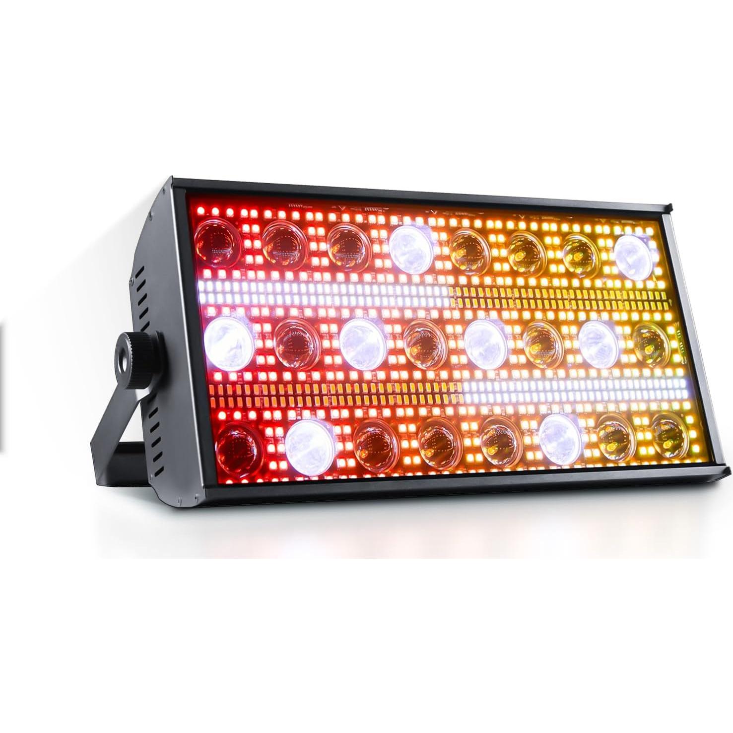 Barra de Luz Estroboscópica LED XFALIGHTS 300W RGBW DMX