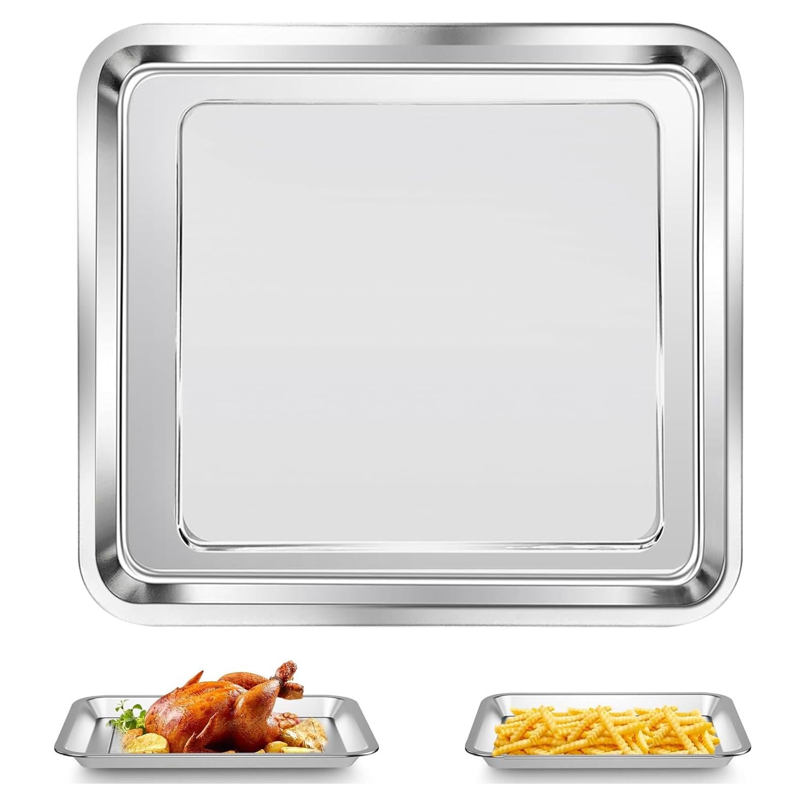 Sartén de Parrilla GXF para Horno de Aire Nuwave Bravo 28.4x26.7 cm