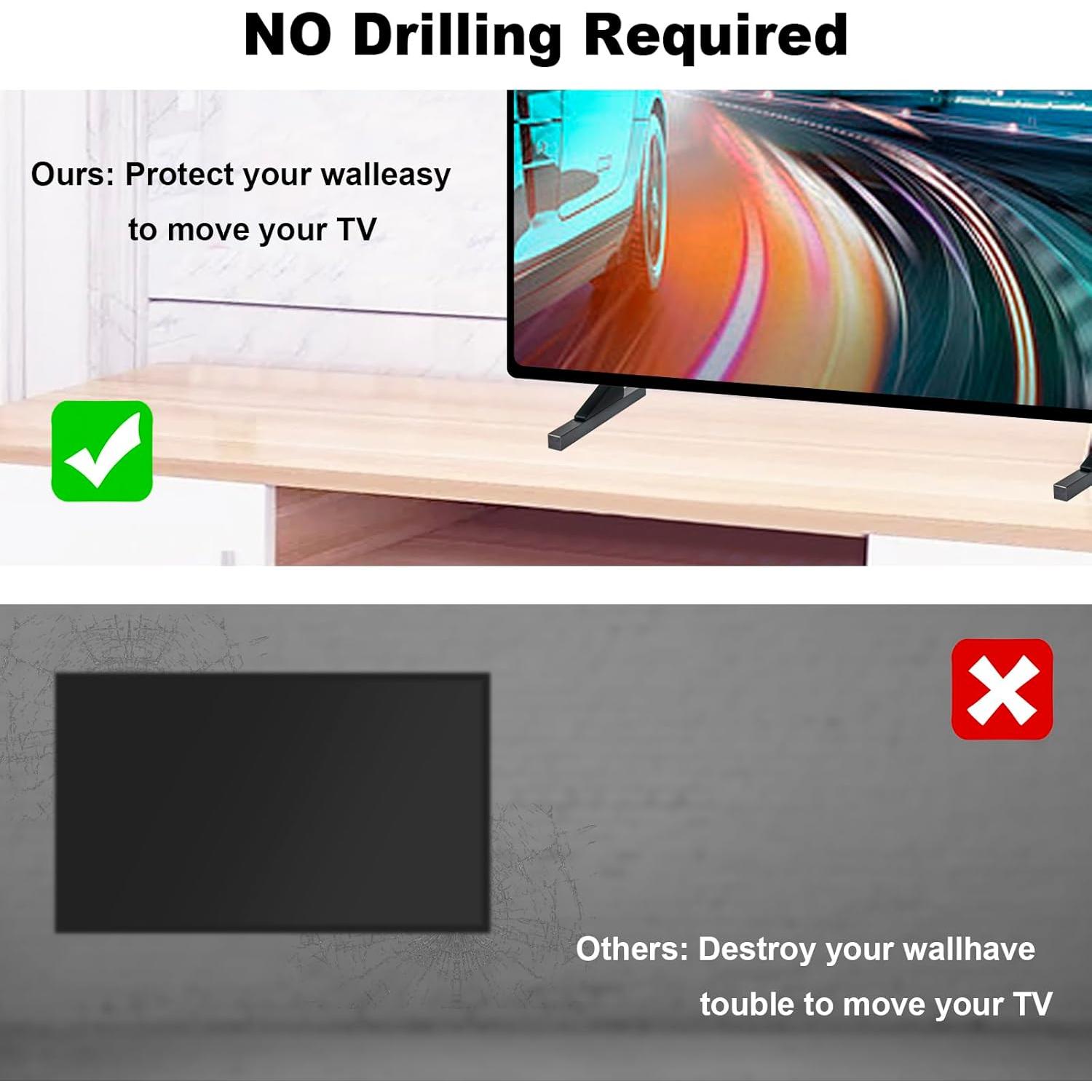 Patas de Soporte VINABTY para Hisense 85U7H 85A65GUA 38.1cm