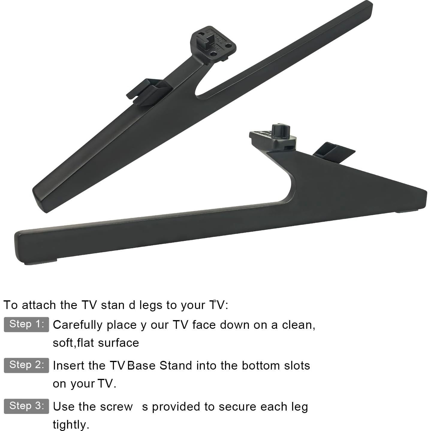 Patas de Soporte VINABTY para Hisense 85U7H 85A65GUA 38.1cm