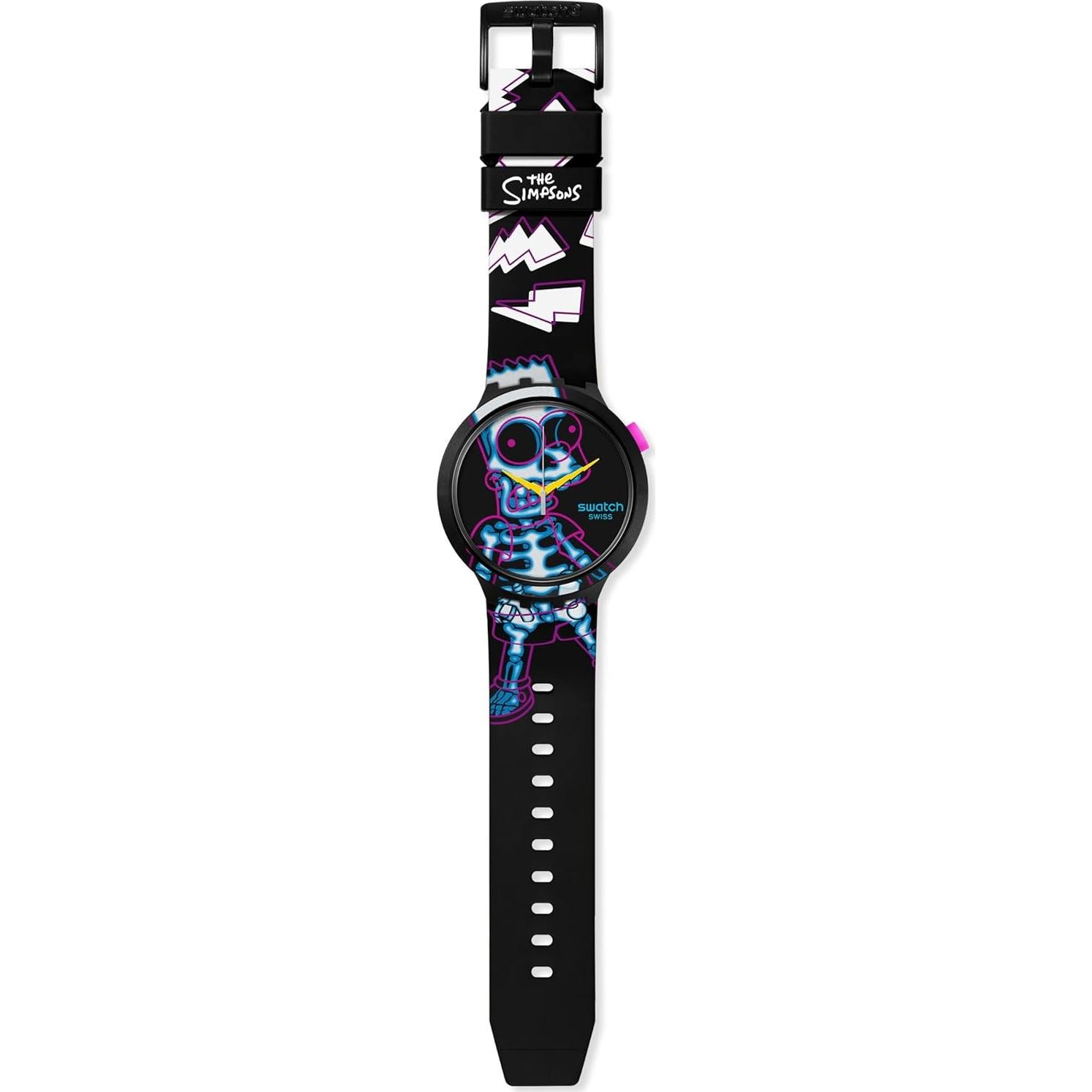 Reloj Swatch Big Bold Unisex Automático 47mm Negro