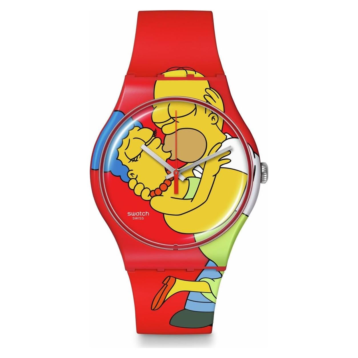 Reloj Swatch New Gent Biosourced Unisex 41mm Rojo Cuarzo