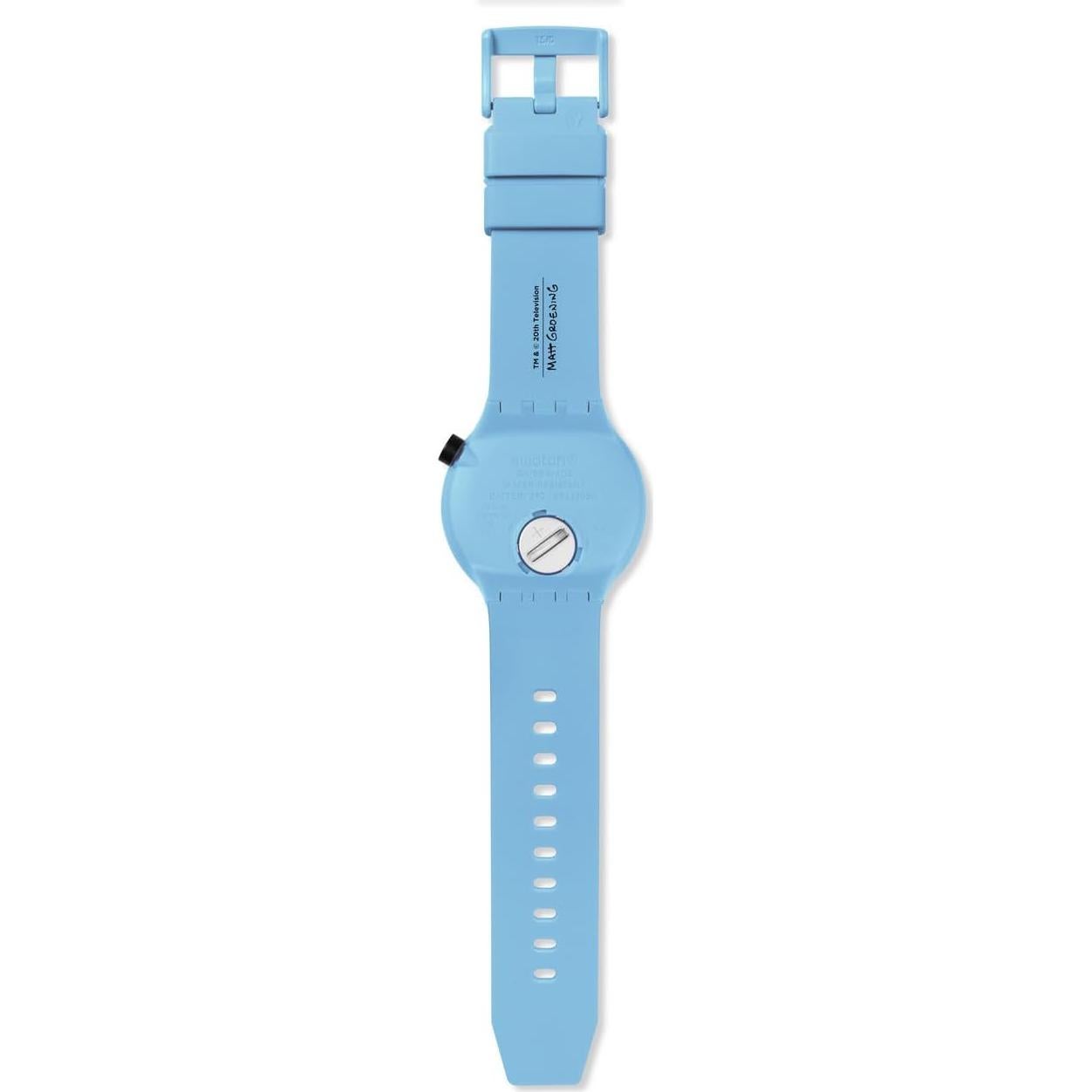 Reloj Unisex Swatch Big Bold Biosourced 47mm Azul Automático