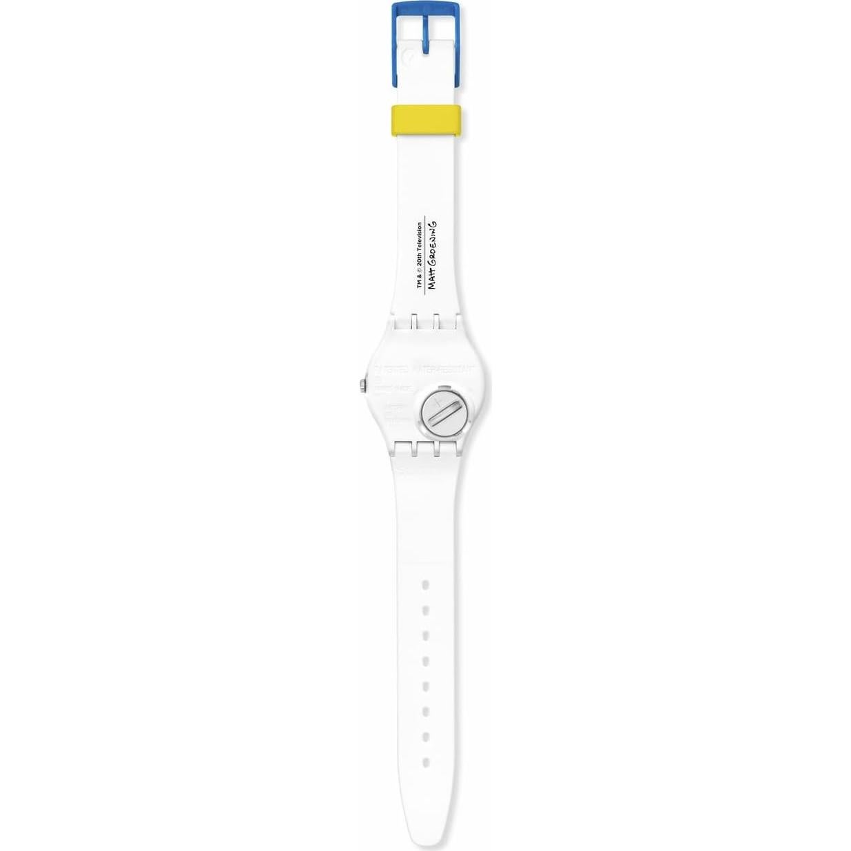 Reloj Unisex Swatch Gent Biosourced 34mm Los Simpson