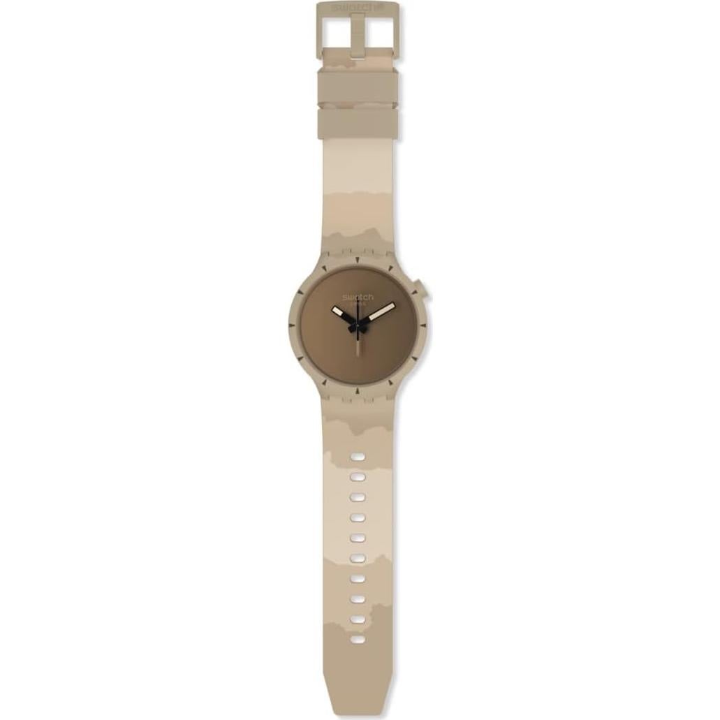 Reloj Unisex Swatch Big Bold Bioceramic 47mm Beige Automático