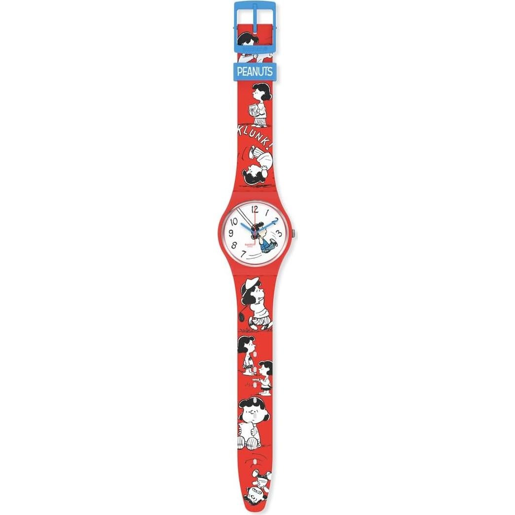 Reloj Swatch Gent Biosourced Rojo 41mm Cuarzo Impermeable