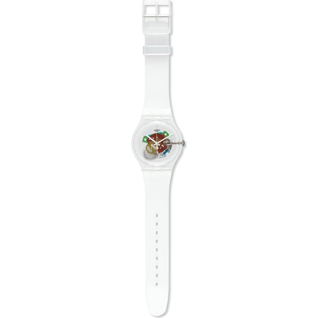 Reloj de Cuarzo Unisex Swatch New Gent 41mm Transparente