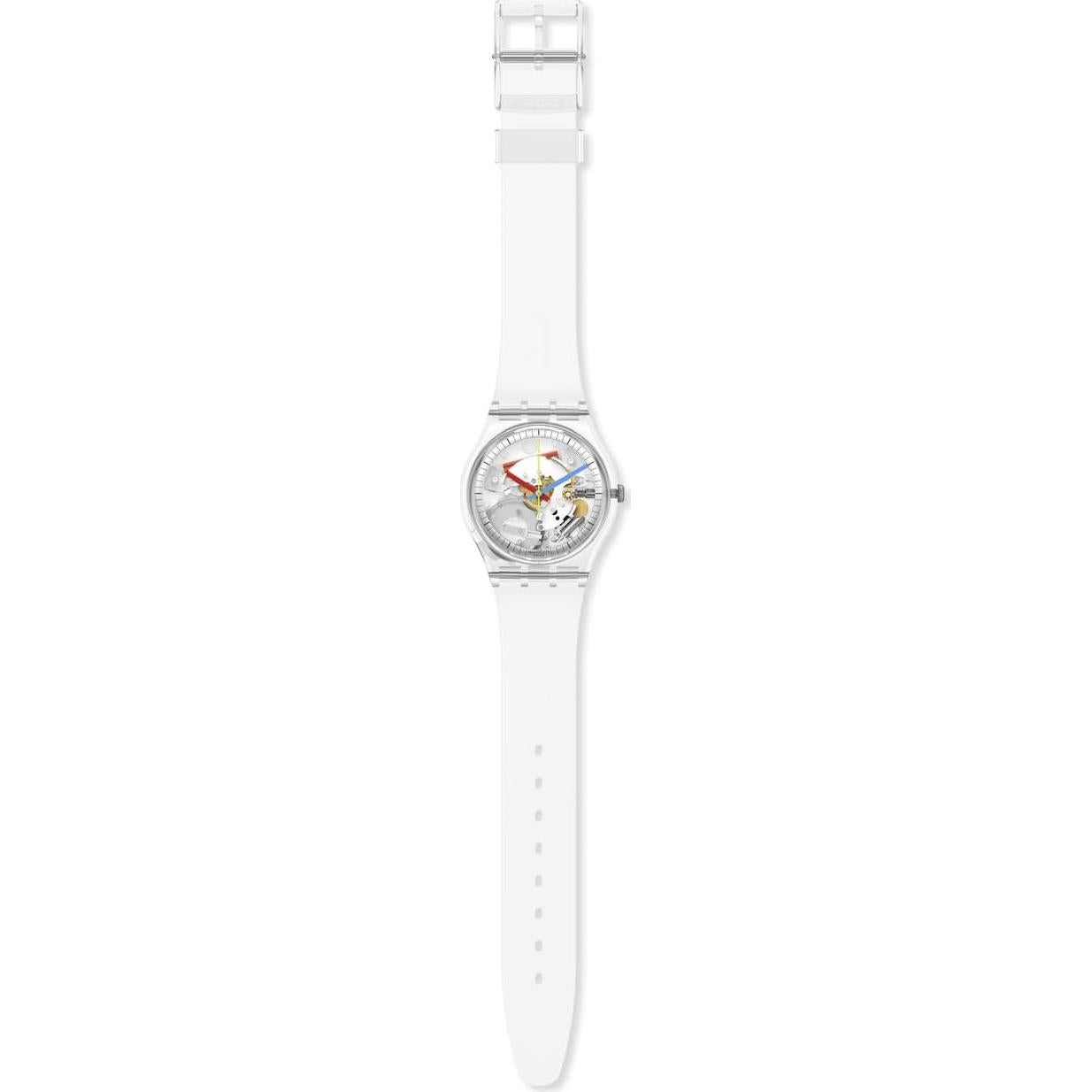 Reloj Swatch Gent Biosourced 34mm Cuarzo Transparente Unisex
