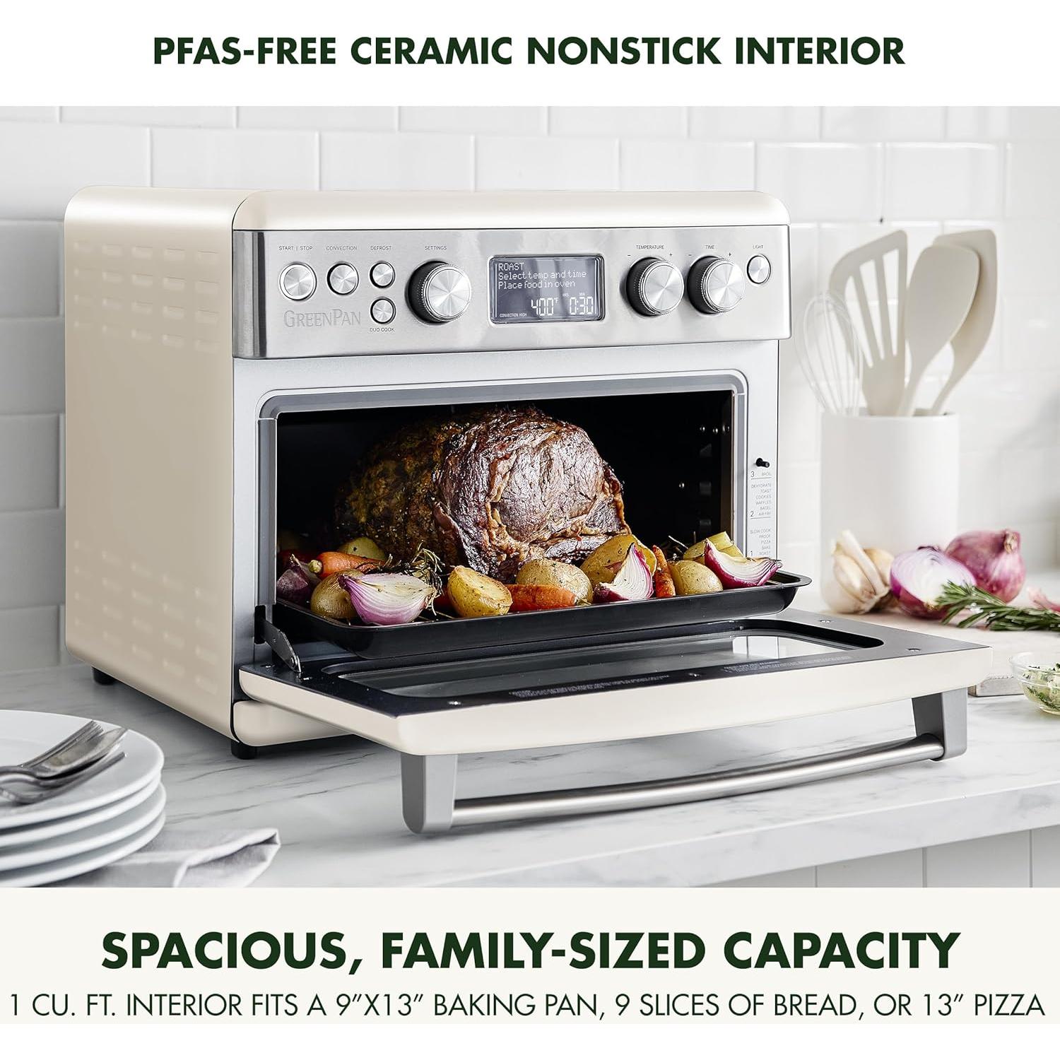 Horno de Convección y Freidora de Aire GreenPan Elite 13 en 1