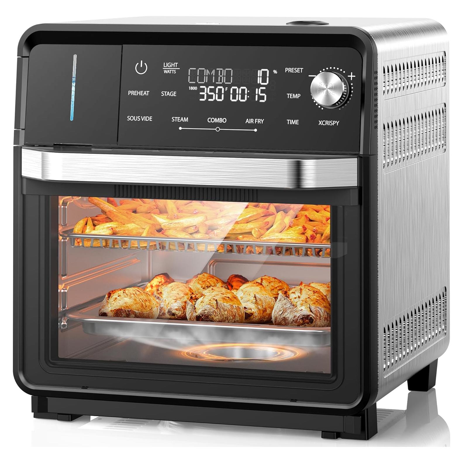 Horno de Vapor Sous Vide Nuwave 16 Cuartos Acero Inoxidable