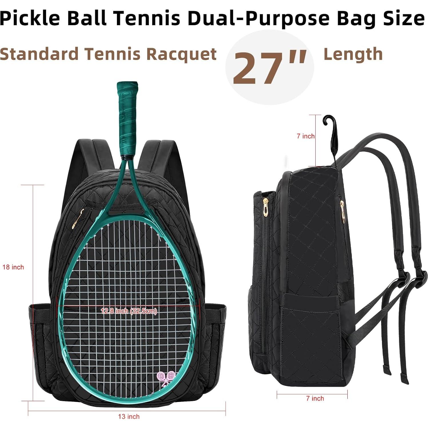 Mochila de Tenis Acolchada BEEYEO 44.96x30 cm Multifuncional