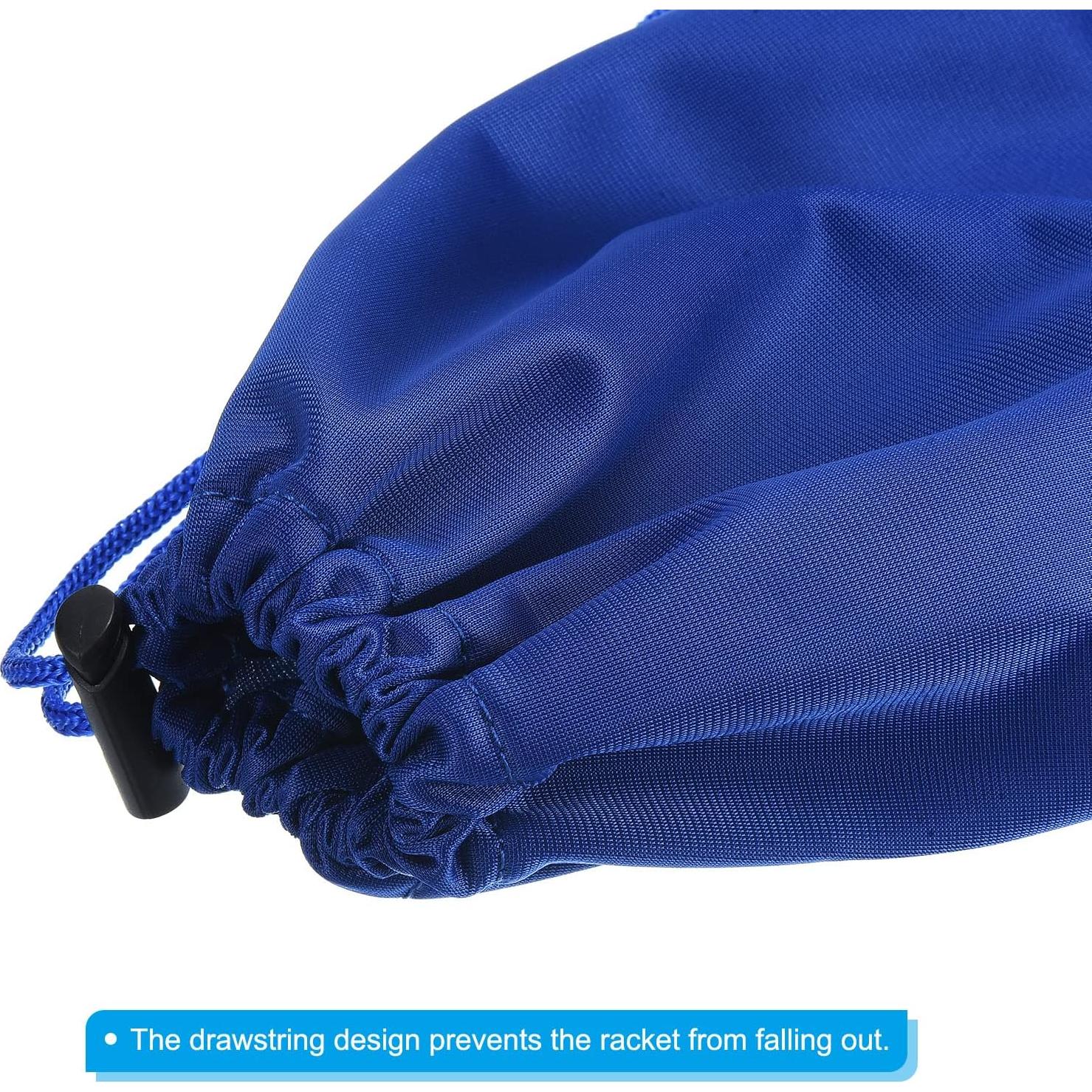 Funda Suave para Raqueta de Bádminton PATIKIL Azul 72x22cm