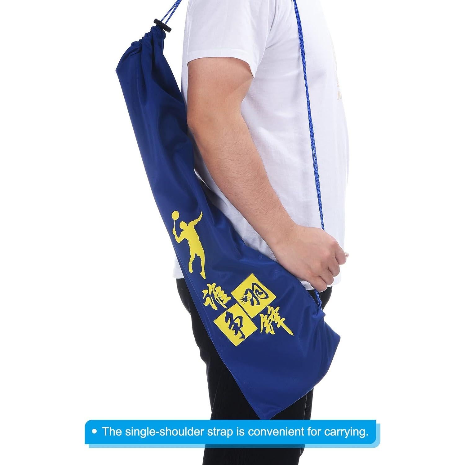 Funda Suave para Raqueta de Bádminton PATIKIL Azul 72x22cm