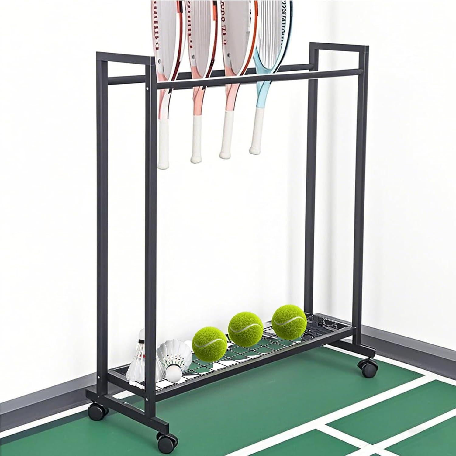 Soporte para Raquetas de Tenis Jueraori, Organizador de Acero 4.63kg