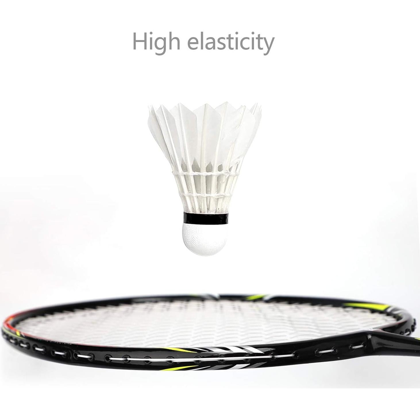 Conjunto de Raquetas de Bádminton KEVENZ Fibra de Carbono 2U