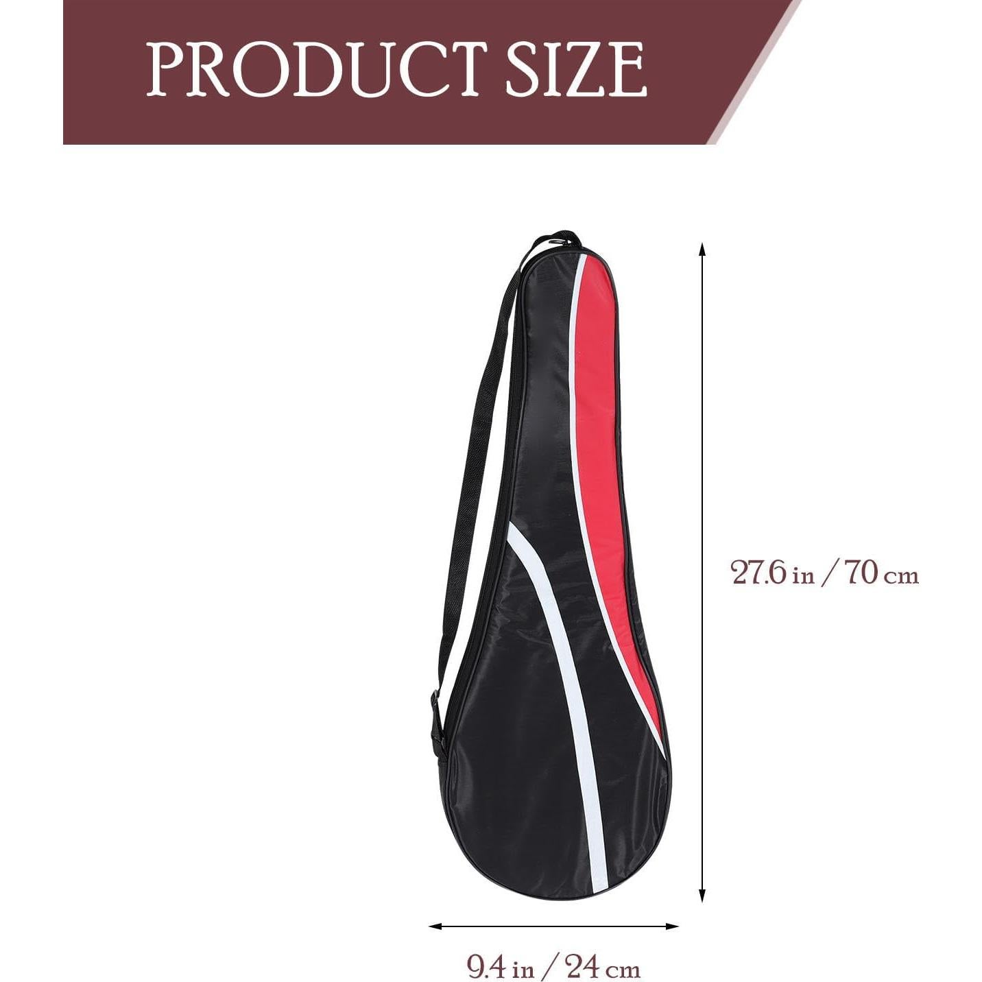 Bolsa de Raqueta de Tenis Toddmomy Liviana con Correa Ajustable