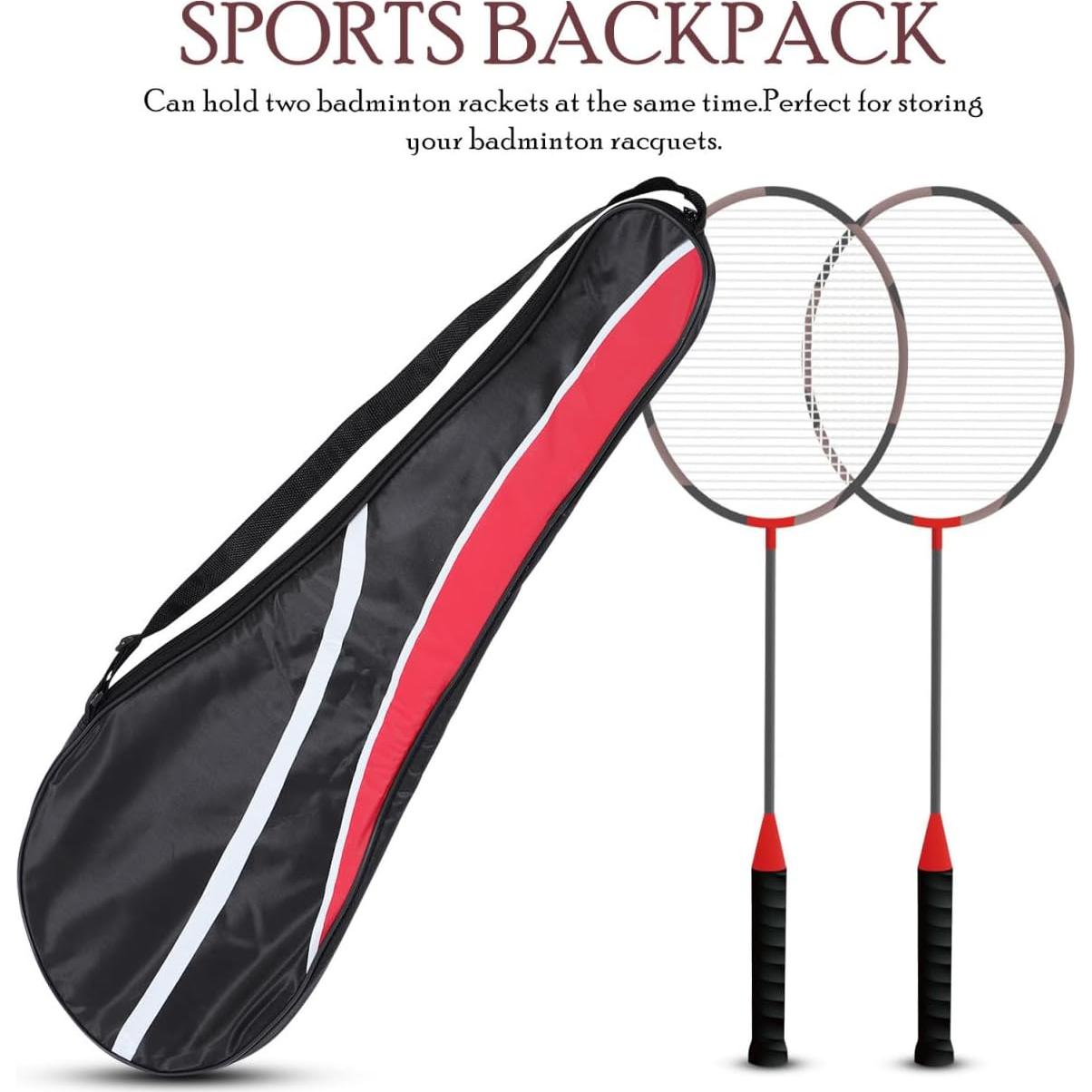 Bolsa de Raqueta de Tenis Toddmomy Liviana con Correa Ajustable