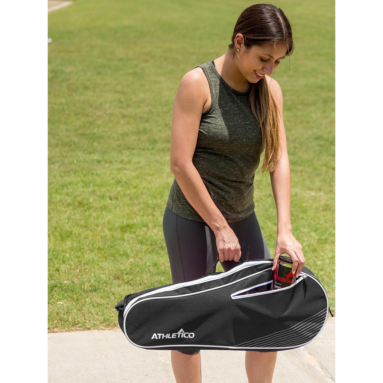 Bolsa de Tenis Athletico Competitor 3 Raquetas Acolchada