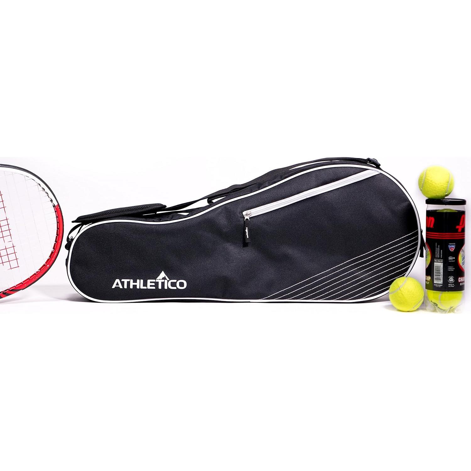 Bolsa de Tenis Athletico Competitor 3 Raquetas Acolchada