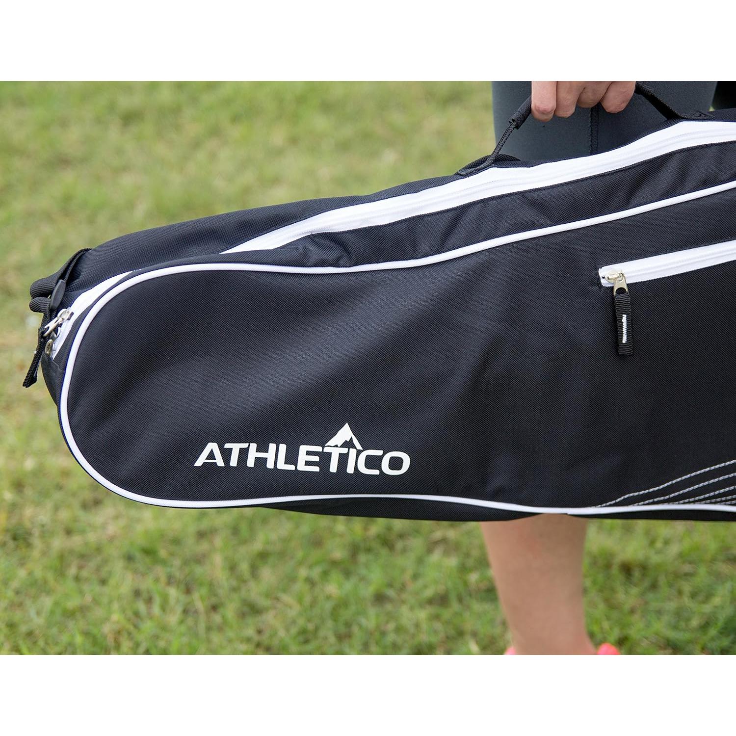Bolsa de Tenis Athletico Competitor 3 Raquetas Acolchada