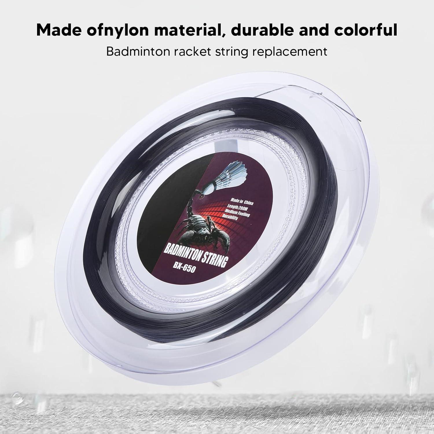 Cuerda de Bádminton Keenso BX650 200m Nylon 0.72mm