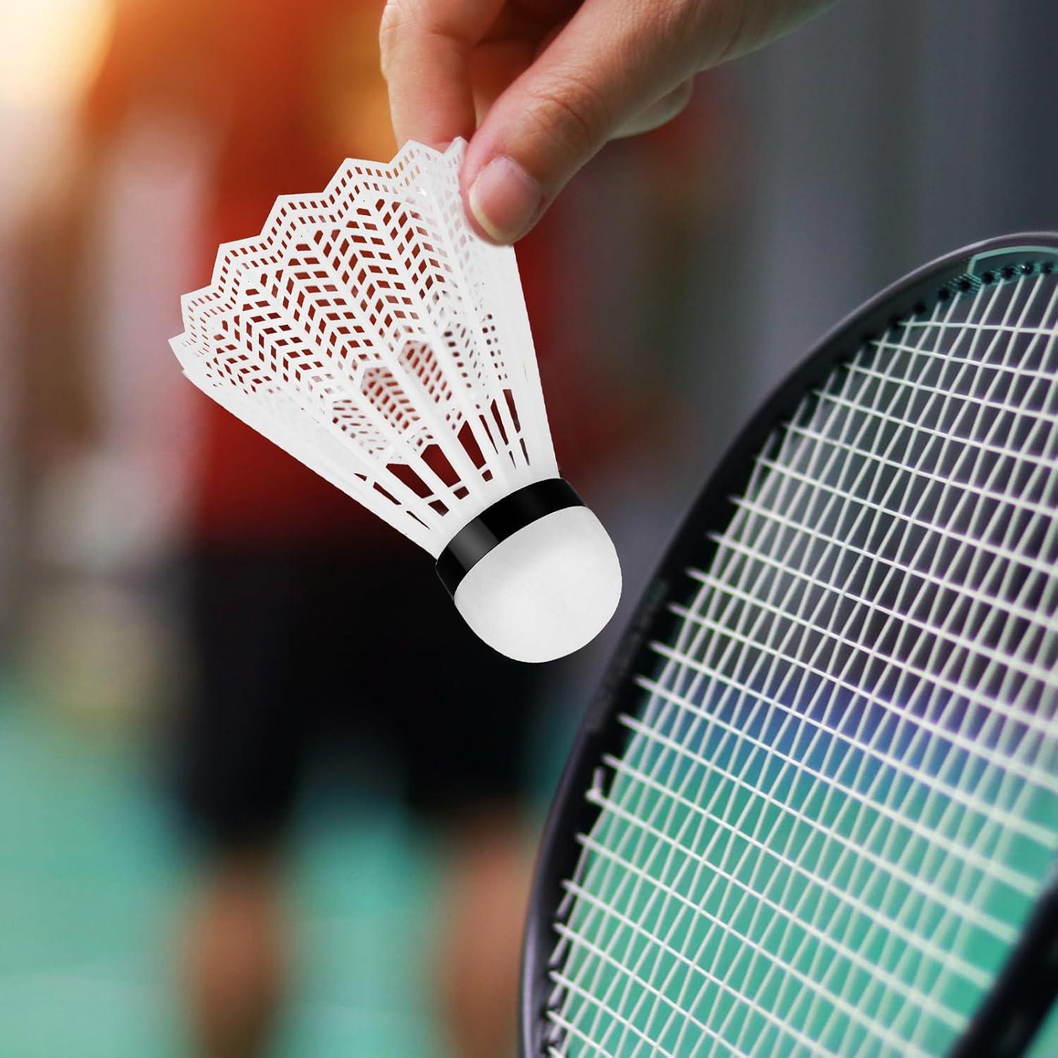 Volantes de Bádminton Hysagtek 12 Pcs Entrenamiento Fitness