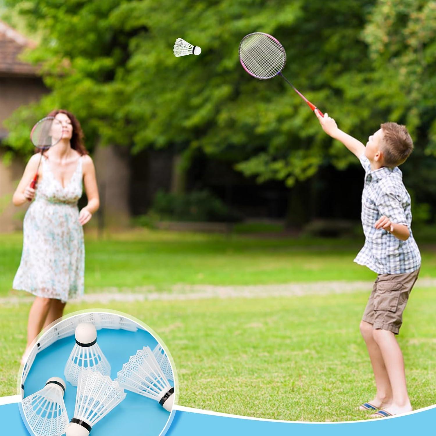 Volantes de Bádminton Hysagtek 12 Pcs Entrenamiento Fitness